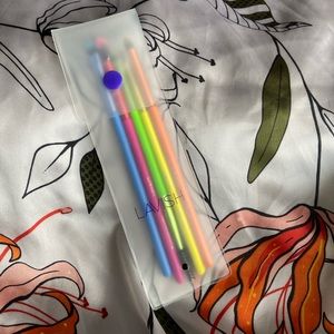 LAVISH 5 Piece Neon Eye Brush Set